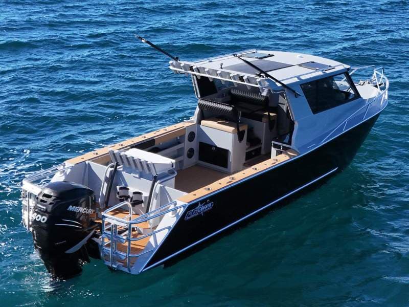FG Boats Custom 9.7m Bill Plug Design
